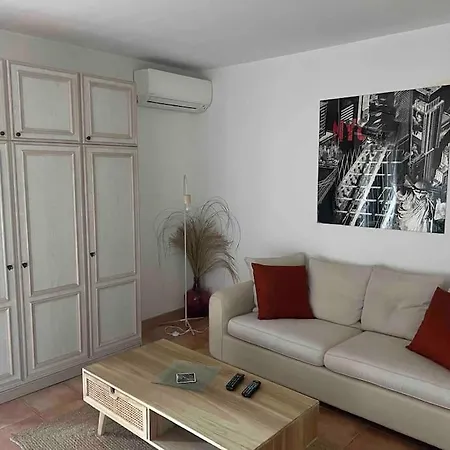 Chic Studio Climatise Avec Parking 5mn Plage Apartment